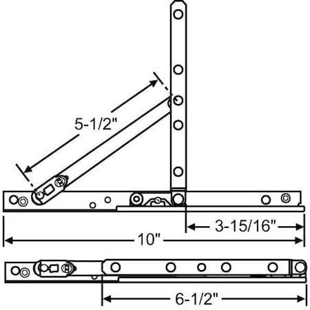 Strybuc Hinge Set with Shims 28-15-72-SET
